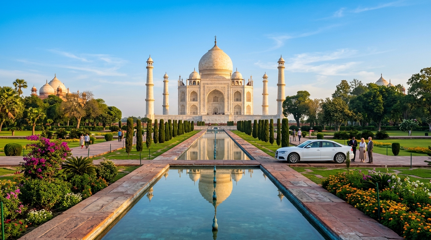Jaipur to Agra Taj Mahal Taxi